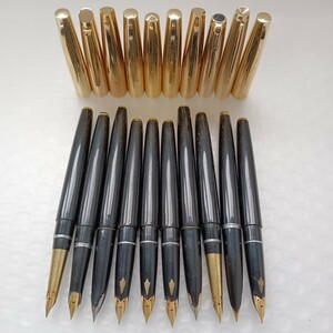 324 万年筆 10本セット ペン先 SPECIAL PEN　4K GOLD PLATED CANON 62等レトロ ヴィンテージ 文房具 筆記具 筆記用具 筆記未確認