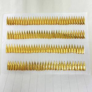 678 未使用 美品 保管品 万年筆 ペン先 18K GOLDPLATED パーツ ゴールド 大量 昭和レトロ 替えペン 文房具 筆記用具