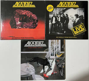 Alcatrazz / No Parole From Rock 'N' Roll / Live Sentence / Dangerous Games CD3枚セット