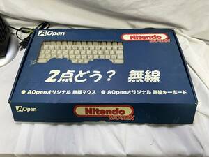 レア希少珍品☆★Aopenワイヤレスキーボード・マウスKM-950R☆nitendo