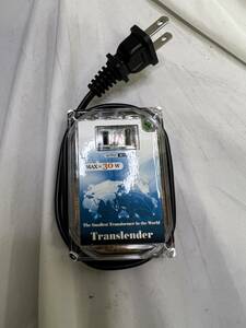 海外旅行用変圧器　トランスレンダー　CSW-30WB 通電、ランプ、AC出力OK ＠16