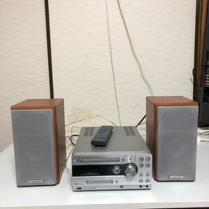 KENWOOD CD STEREO SYSTEM RD-UDA77 2007年製 動作品。スピーカーは、LS-UDE77-Mのセットです。