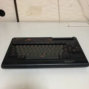 【ジャンク/80】Panasonic パナソニック レトロパソコン MSX2 FS-A1 RAM64K VRAM128K ブラック キズ汚れダメージ有 動作未確認