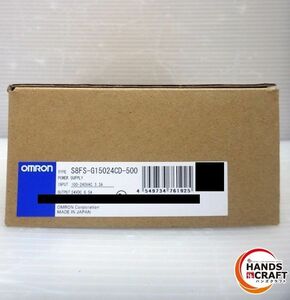 ★オムロン スイッチング・パワーサプライ 24VDC 未使用品 S8FS-G15024CD-500 制御機器 OMRON