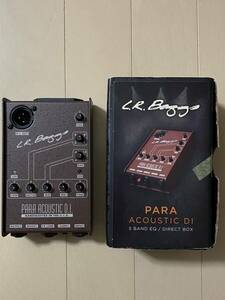 L.R.BAGGS Para Acoustic D.I. アコースティック用ダイレクトボックス 正規輸入品