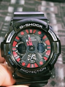 CASIO カシオ G-SHOCK GA-200SH 中古品