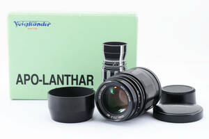 Voigtlnder APO LANTHAR 90mm F3.5 MC Leica Lマウント フォクトレンダー カメラ レンズ #1964
