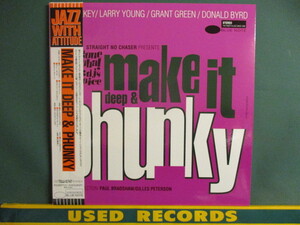 VA ： Make It Deep & Phunky LP (( 70's Blue Note Jazz Funk ! / Donald Byrd / Grant Green 他 / 落札5点で送料当方負担