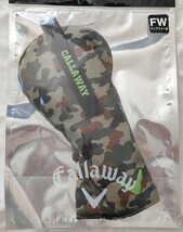 【新品】Callawayキャロウェイ ゴルフ DR FW ヘッドカバー　2点セット　カーキ_画像5