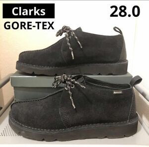 Clarks クラークス デザートトレック gtx ゴアテックス 黒 US10 28.0 スエード ブラック 防水 デザートブーツ トレック ウィーバー 別注