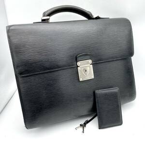 TY0901■LOUIS VUITTON ルイヴィトン エピ ラギート BA0150 ブリーフケース ビジネスバッグ カードケース MI3190 セット ブラック 