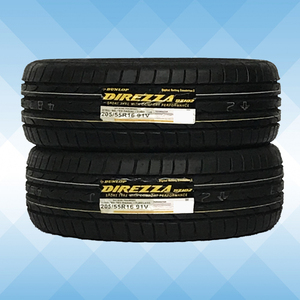 205/55R16 91V DUNLOP ダンロップ ディレッツァ DIREZZA DZ102 23年製 送料無料 2本セット税込 \20,900より 1