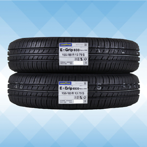 155/80R13 79S GOODYEAR グッドイヤー EFFICIENT GRIP ECO EG01 23年製 正規品 送料無料 2本税込 \9,100より 1