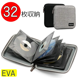 [CD/DVD] storage case 32 sheets non-woven black both sides storage small size car travel home for office stylish regular price 2907 jpy half-price and downward!