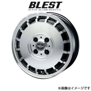 ブレスト バーンズテック KTストリーム アルミホイール 1本(12×4B 4-100 INSET43 ブラックポリッシュ)ツイン BLEST Bahns Tech KT-Stream