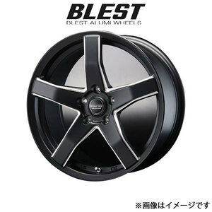 ブレスト バーンズテック V-05 アルミホイール 1本(18×7J 5-100 INSET50 セミグロスブラックミーリング)BRZ ZC6 BLEST Bahns Tech V-05