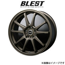 ブレスト ユーロスポーツ タイプ SS-01 アルミホイール 1本(18×7J 5-114.3 INSET48 マットブロンズ)MPV LY BLEST EuroSport Type SS-01_画像1