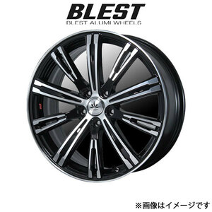 ブレスト バーンシュポルト タイプ 525 アルミホイール 4本(19×7.5J 5-100 INSET50 ブラックポリッシュ)XV GP BLEST Bahnsport Type 525