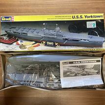 Revell レベル プラモデル World War Ⅱ 空母　U.S.S.Yorktown 全長51.4cm_画像1