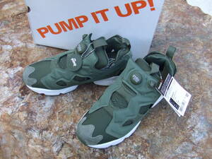 新品 未使用 タグ付 Reebok リーボック インスタポンプフューリー 95 INSTAPUMP FURY OG 緑 カーキ グリーン green OG 26.5cm 27 キャンプ