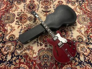 希少品 1994年製 Epiphone Riviera CH 1968 エピフォン リビエラ チェリー Casino カジノ Gibson ES-335 ギブソン セミアコ 