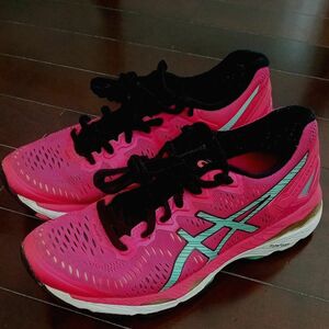 アシックス ランニングシューズ スニーカー asics LADY GEL-KAYANO TJG746 ピンク 22.5cm 