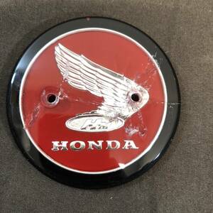 ●【MH-6303】中古品 当時物 HONDA ホンダ タンクエンブレム 絶版品 SS50 右のみ【レターパックプラス可】