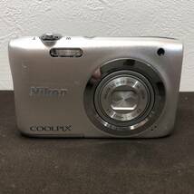 ●【MH-6409】ジャンク品 Nikon ニコン COOLPIX A100 コンパクトデジカメ クールピクス 画面エラー【レターパックプラス可】_画像1