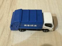 ☆TOMICA Jr. ☆S=1/87☆MITSUBISHI CANTER 三菱 キャンター ［清掃事業］ゴミ収集車☆2006 TOMY No.017☆YUJIN☆_画像5