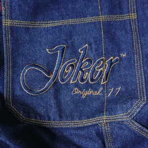 JOKER インディゴ デニム ワーク　W38　美品　ゆったりめ