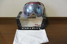 ☆OAKLEY★ABXL Balsam Camo☆w/PlzmSaphr＆PlzmHiPnkGBL★ボーナスレンズ付き★プリズムレンズピンク☆ AIRBRAKE XL_画像9