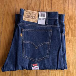 90sデッドストック リジット Levi's 505 デニムパンツ USA製 36x36 紙フラッシャー付き デッドストック インディゴ レア