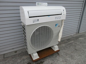 14.18WA2009　 DAIKIN ダイキン ルームエアコン S22UTES-W リモコン付き 冷房能力 2.2 kW