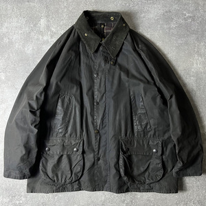 90s 英国製 Barbour BEDALE オイルド ジャケット 48 / 90年代 オールド バブアー ビデイル 3ワラント イングランド製