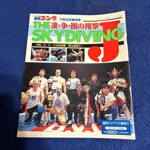 週刊ゴング◆平成8年7月5日増刊号◆SKYDIVING◆1996年6月17日日本武道館◆タイガー