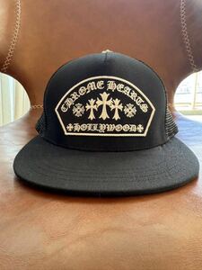 格安スタート 売り切り 新品 未使用 クロムハーツ トラッカーキャップ 新作 黒 確実 正規品 CHROME HEARTS TRUKER CAP 