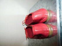 Lolita Milano 37 イタリア製　赤　バレエシューズ　パンプス 靴　ロリータ　ミラノ　Made in Italy 試着のみの美品　ローヒール_画像6