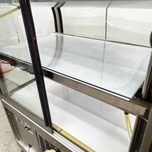 大穂製作所 対面冷蔵ショーケース W700×D500×H995 後引戸 業務用 単相100V 8℃ 中古 厨房機器_画像5