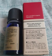 ニールズヤード　ブレンドエッセンシャルオイル　ウーマンバランス　5ml 3080円　アロマ　リラクシング_画像2