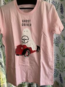 グラニフTシャツ 半袖 ピンク ゴースト　SSサイズ