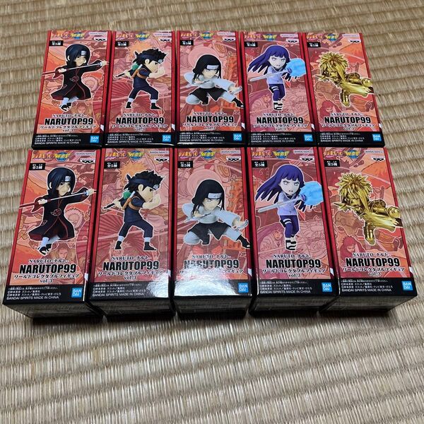 ナルト ワールドコレクタブルフィギュア narutop99 vol.3 コンプリート 2セット