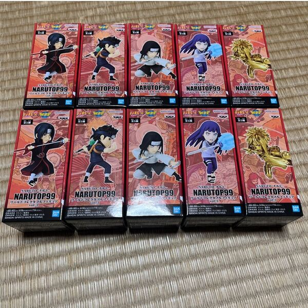 ナルト ワールドコレクタブルフィギュア narutop99 vol.3 コンプリート