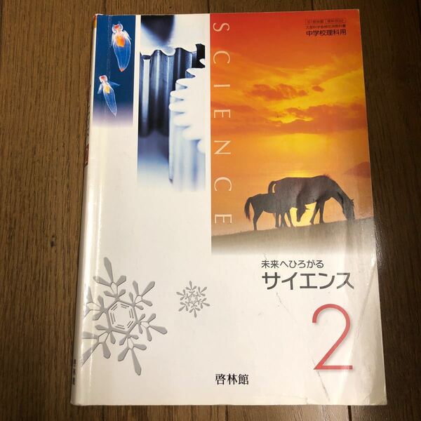 未来へひろがるサイエンス2 教科書　中学　中古　送料無料