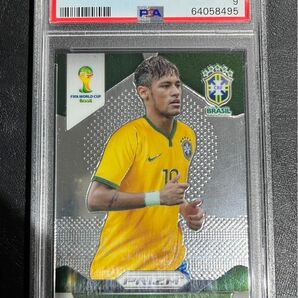 2014 Panini Prizm World Cup Neymar JR. 　PSA 9 ネイマール