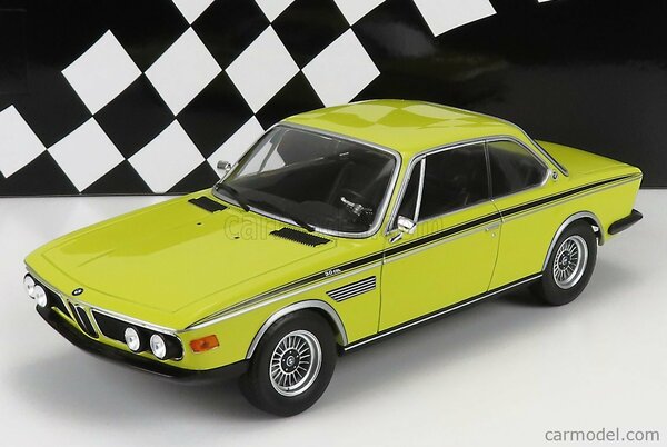 新品 ミニチャンプス MINICHAMPS BMW 3.0 CSL 1971 イエロー 1/18