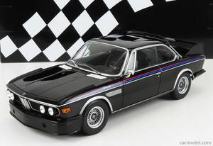  новый товар Minichamps MINICHAMPS BMW 3.0 CSL 1973 черный 1/18