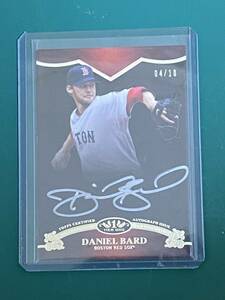 Daniel Bard 直筆サイン /10｜Topps Tier One｜MLB ダニエルバード auto