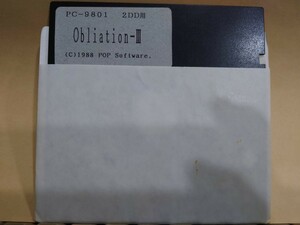 【PC−9801用アダルト同人ソフト】Obliation-Ⅲ　POP Software