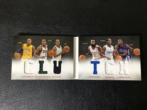 2012-23 Panini Clutch Preferred 25/199 Kobe Bryant / Ray Allen / James Harden / Chris Paul コービー・ブライアント ジャージカード