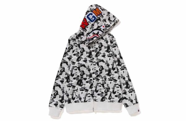 Bape シャークパーカー パーカー BATHING エイプ ベイプ APE BAPE アベイシングエイプ